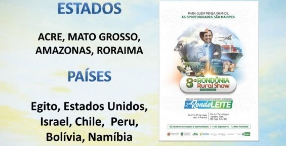 Internacional com a participação de sete países esse ano