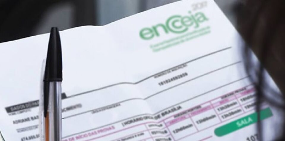 Inscrições para o Encceja 2019 começam em 20 de maio