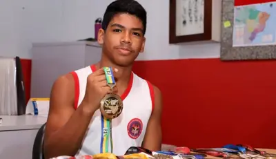 Atleta de Rondônia ganha medalha de ouro em campeonato de Judô e conquista vaga no Brasileirão no Rio de Janeiro