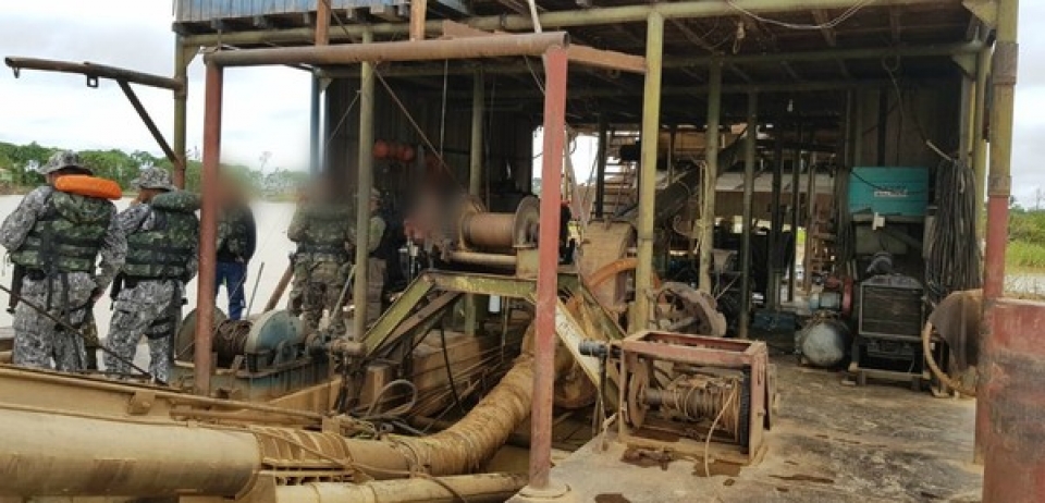 Dezenove pessoas são presas em operação que combate garimpo ilegal em RO