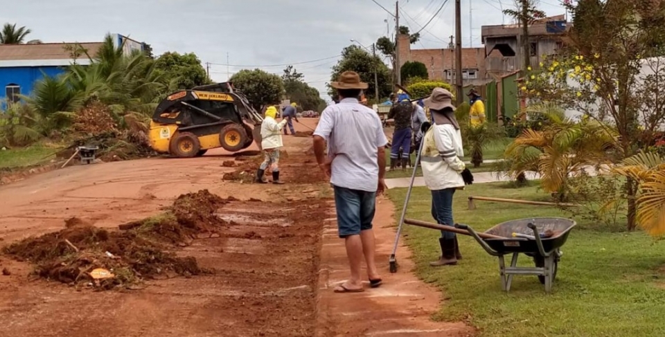 Semusb presta apoio na limpeza de espaços para arraiais
