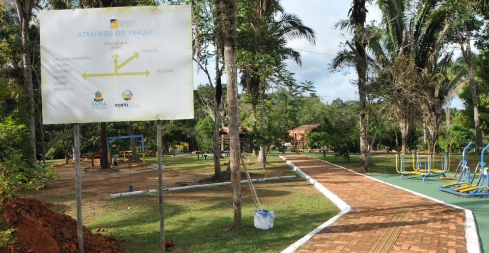 Parque Natural de Porto Velho estará aberto durante o feriado