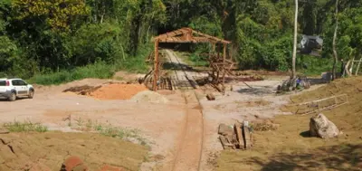 Prefeitura constrói estação e trabalha paisagismo para passeio da litorina