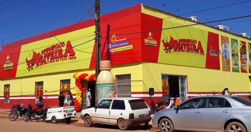 A 2ª loja de supermercado da Rede Oliveira ganhou novo endereço