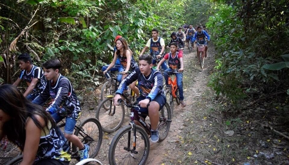 No Bike Tour, ciclistas da fronteira entram na rota da solidariedade e da conservação ambiental