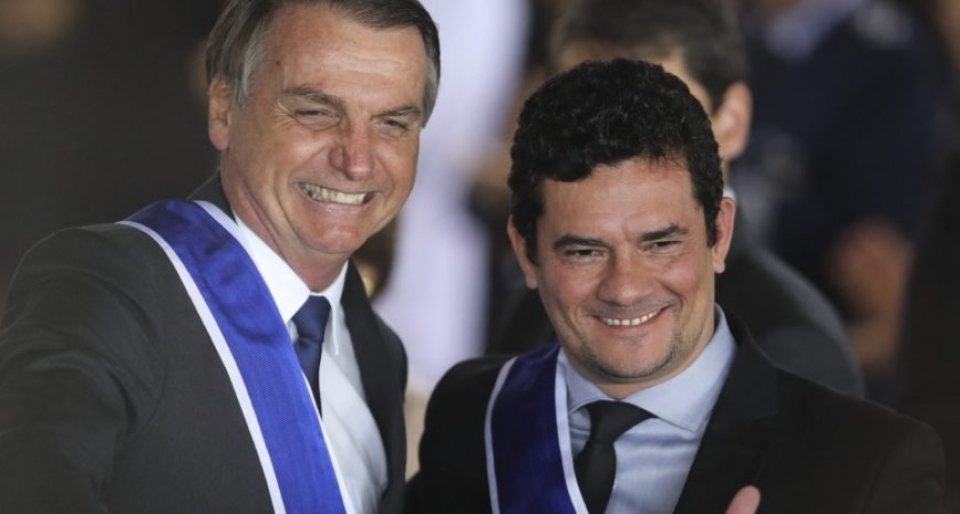 Bolsonaro diz confiar ‘irrestritamente’ em Sergio Moro