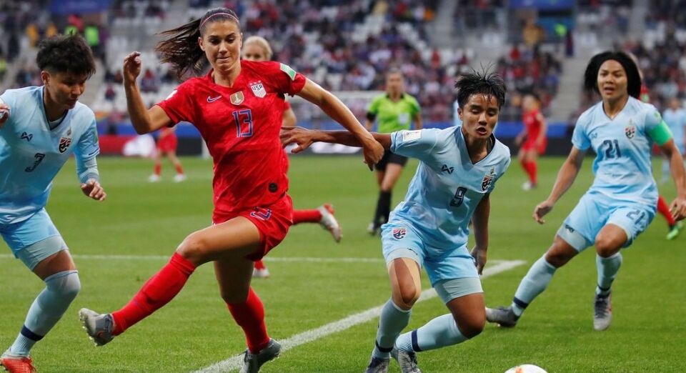 Estados Unidos marcam 13 gols na estreia da Copa do Mundo feminina