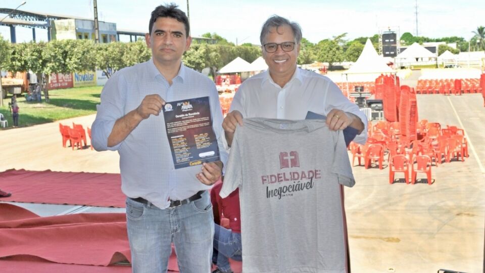 Geraldo da Rondônia acompanha organização do Aviva Ariquemes, que teve início na noite desta terça-feira