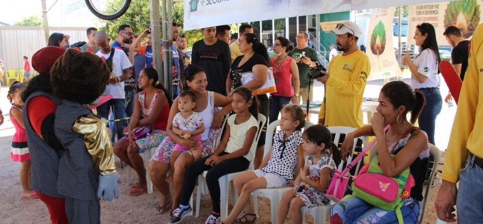 Ações de Educação de Trânsito do Detran na 3ª Caravana da Cidadania é sucesso entre o público