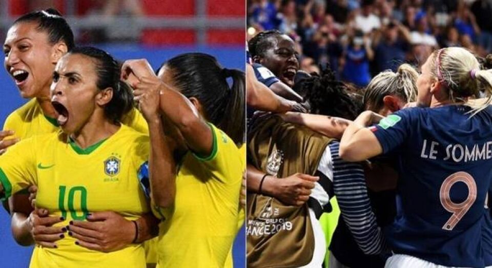 Brasil tem histórico negativo nos duelos contra a França no feminino