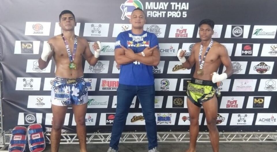 Atletas de ariquemes são campeões nacionais no evento muay thai fight pró 5