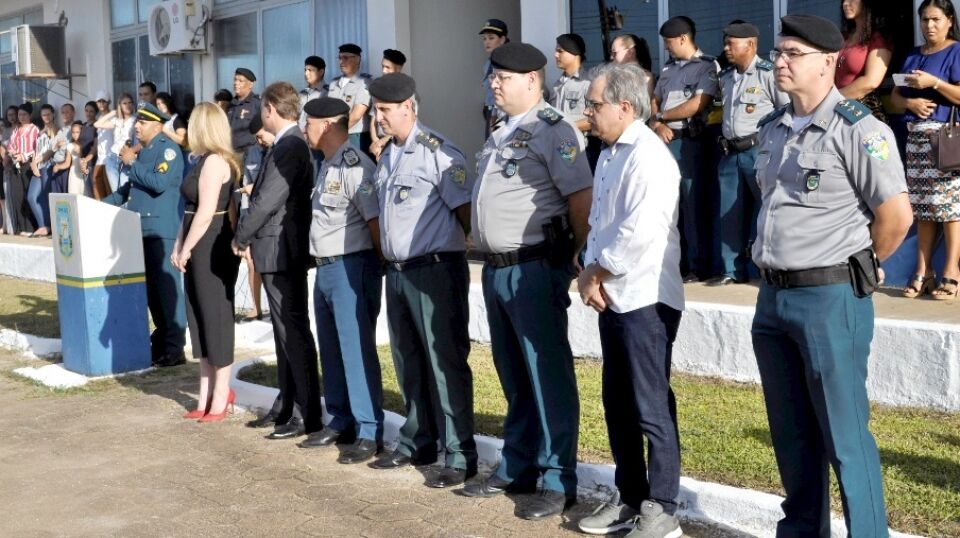 Geraldo da Rondônia prestigia formatura de novos sargentos da PM em Ariquemes