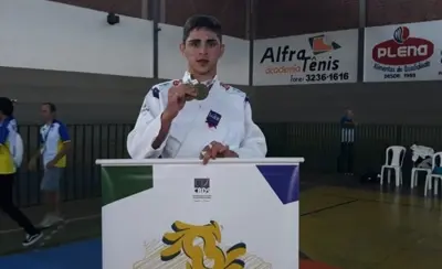 Estudante de Rondônia conquista bicampeonato brasileiro na Liga Nacional de Judô