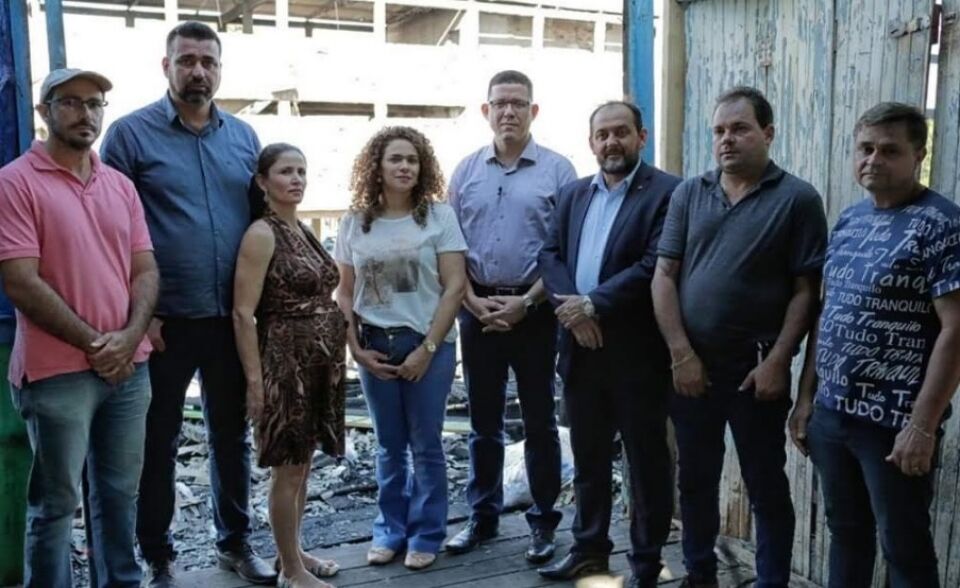 Presidente Laerte Gomes acompanha comitiva do Governador em visita ao distrito boliviano de Buena Vista