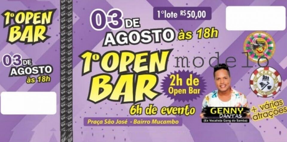 Bloco carnavalesco e escola de samba da Capital realizam Open Bar no Bairro Mocambo
