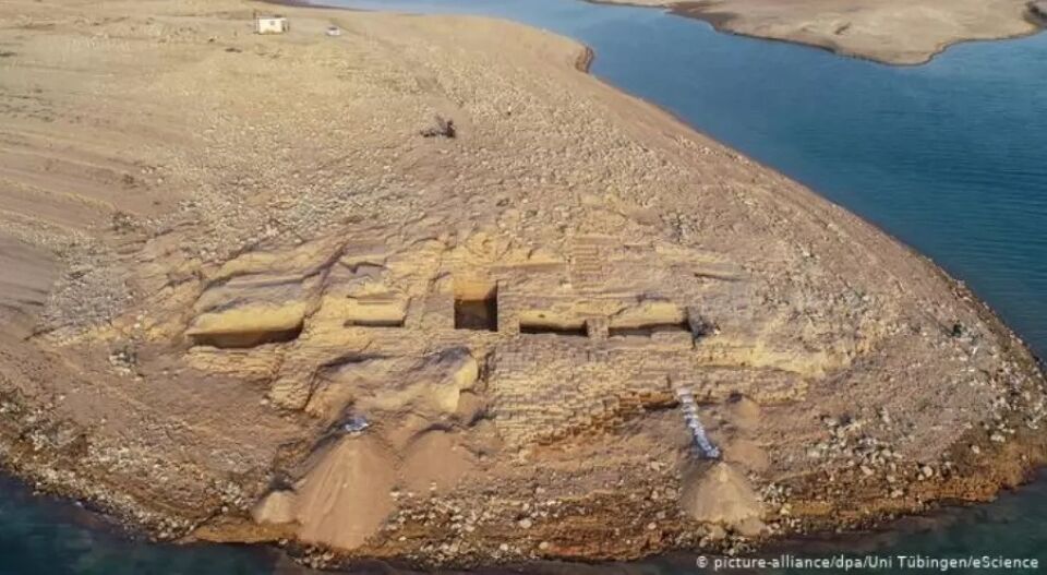 Seca no Iraque revela palácio de 3.400 anos