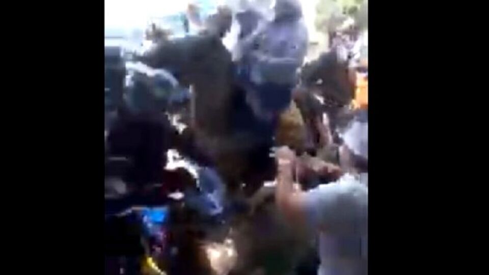 Conflito entre PM e membros de comitiva acaba em tiros e chicotadas na cavalgada