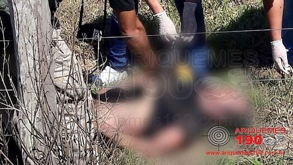 Homem nu é encontrado morto na área rural