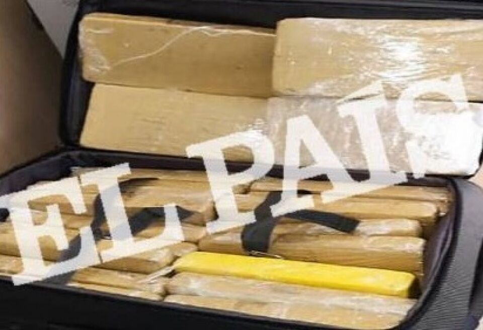 Veja foto de mala de militar preso com cocaína na Espanha