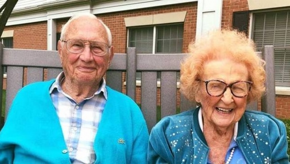 Romance do século: aos 100 anos, casal se apaixona em asilo nos EUA