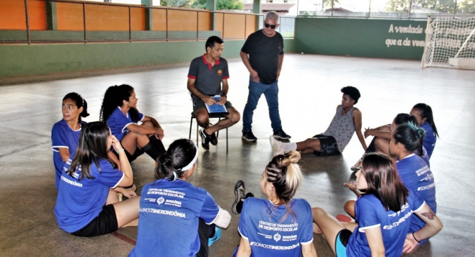 Clínica Esportiva Escolar capacita Time Rondônia em Porto Velho