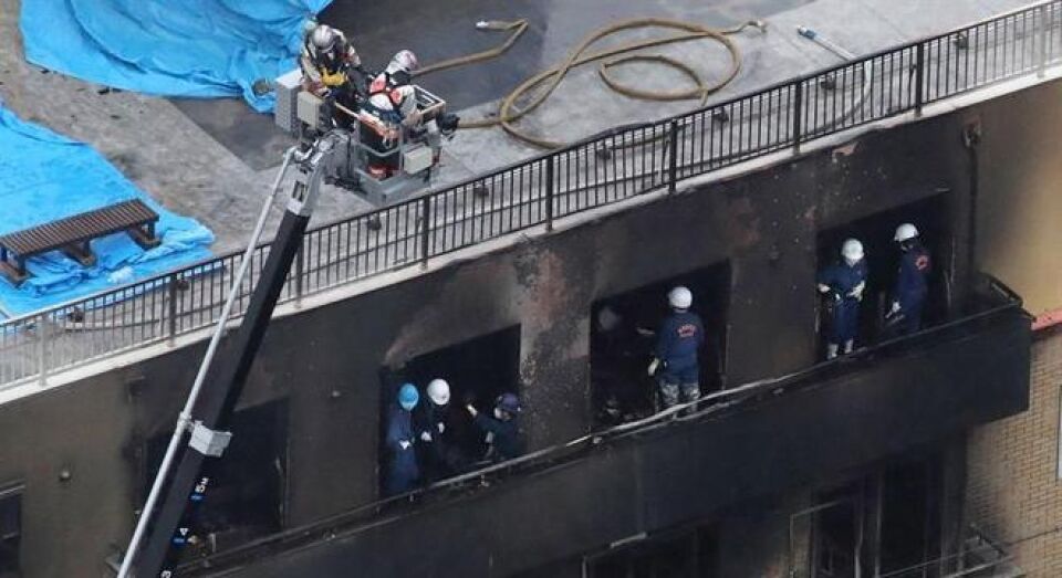 Maioria das vítimas de incêndio no Japão morreu no acesso ao telhado