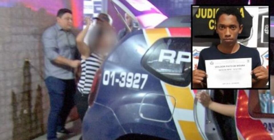 Revoltada, mãe dá chineladas em tarado que estuprou filho de 16 anos