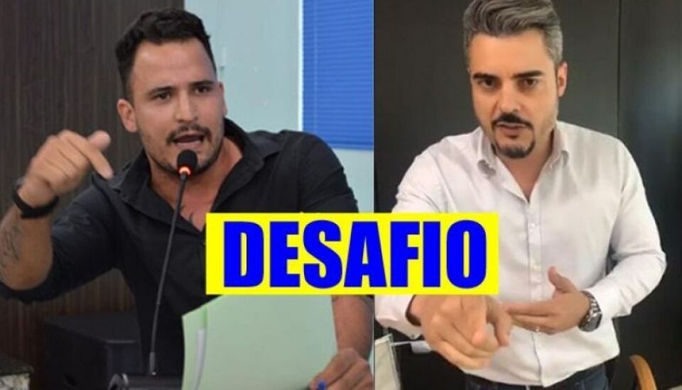 FUGIU: Prefeito desafia vereador e diz que debate com ele até debaixo da cama, onde ele deve estar escondido
