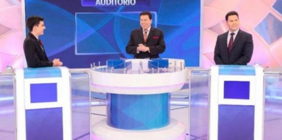 Silvio Santos para Dudu Camargo: 'Me disseram que você gosta mais de pinto'