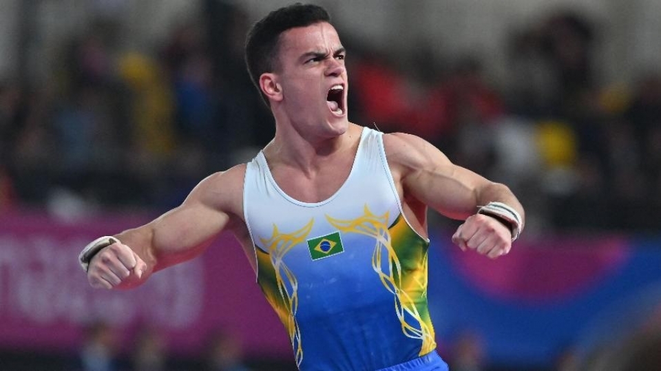 Caio Souza é prata nas barras paralelas nos Jogos Pan-Americanos