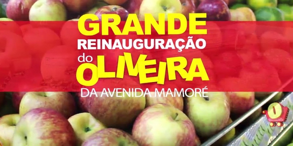 Supermercado Oliveira fecha amanhã e reabre na quarta, moendo preços na reinauguração