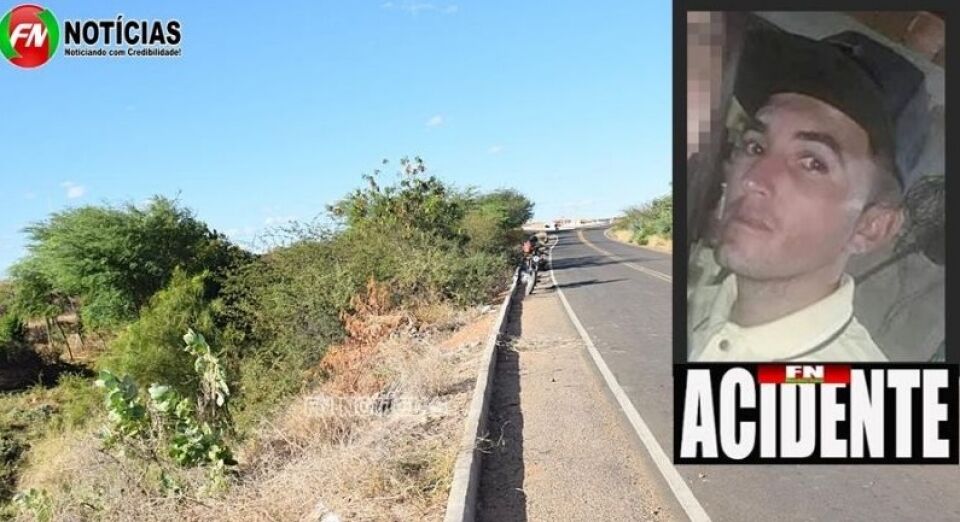 Família encontra corpo de jovem que sofreu grave acidente