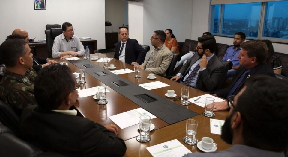 Profaz e órgãos estaduais promovem interlocução junto ao Exército para georreferenciamento de todo o Estado de Rondônia