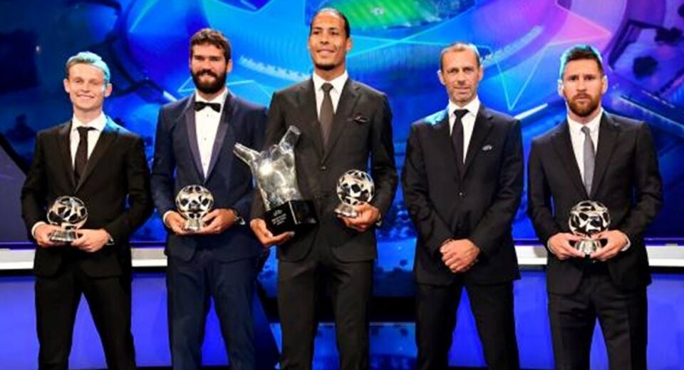 Uefa: Van Dijk supera Messi e Cristiano e é eleito o melhor da Europa