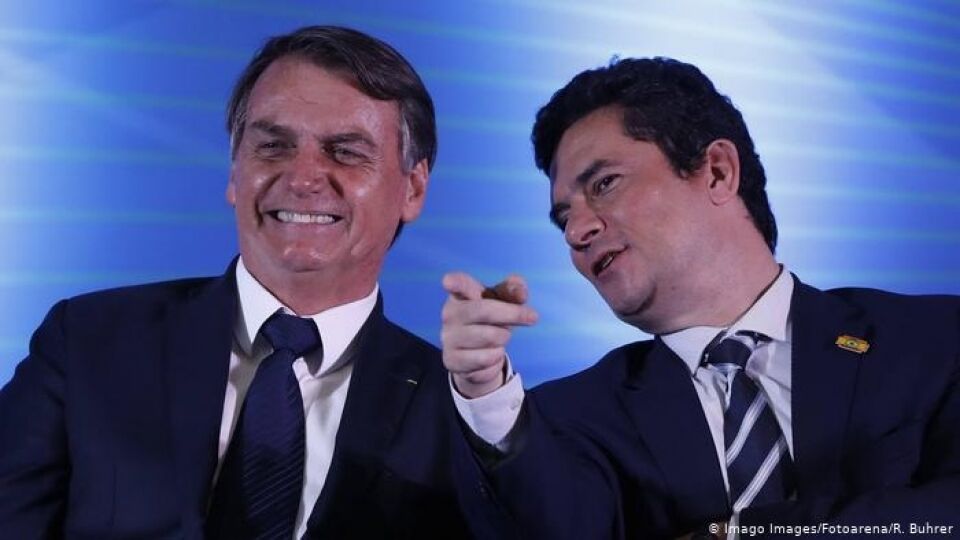 Em esforço para negar desgaste, Bolsonaro chama Moro de 'patrimônio nacional'