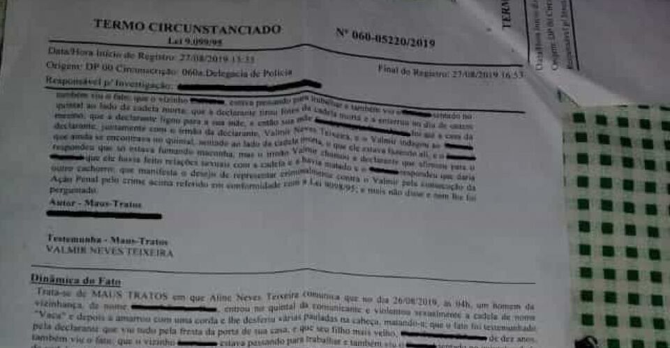 Homem causa revolta ao 'estuprar' e matar cadela grávida no Rio