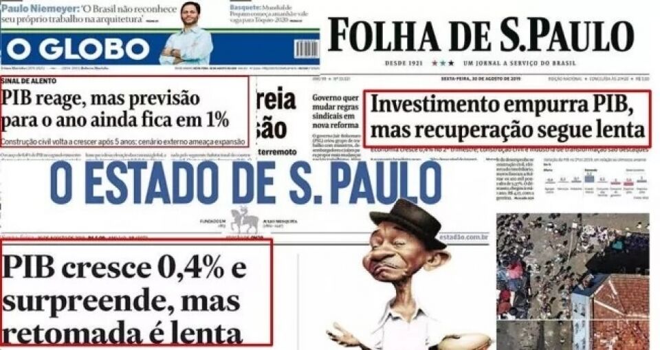 VÍDEO: Em 50 segundos, Bolsonaro desmascara Folha, Estadão e O Globo