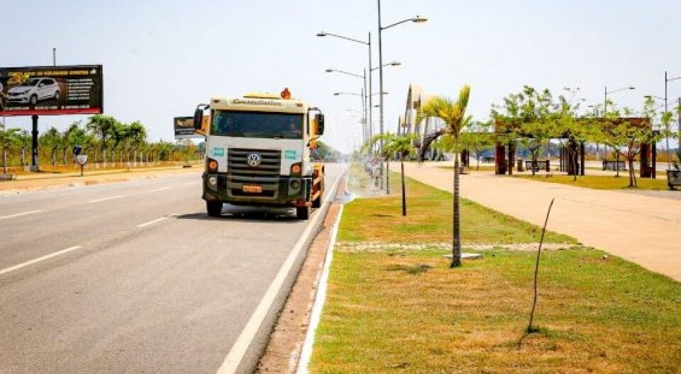 DER trabalha na conservação do Espaço Alternativo com mão de obra de reeducandos em Porto Velho