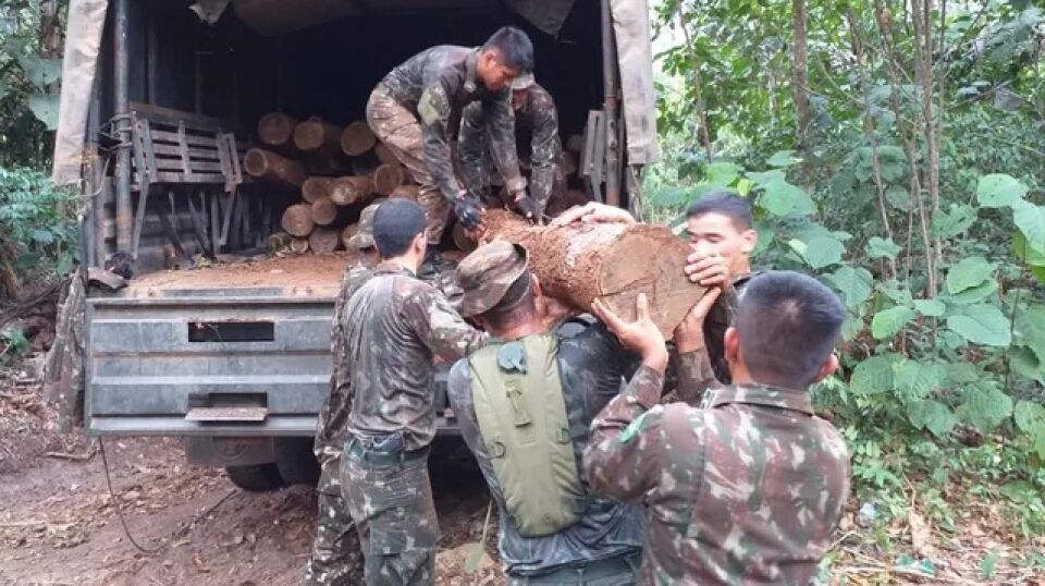 Oito pessoas são detidas durante Operação Verde Brasil em RO, diz Exército