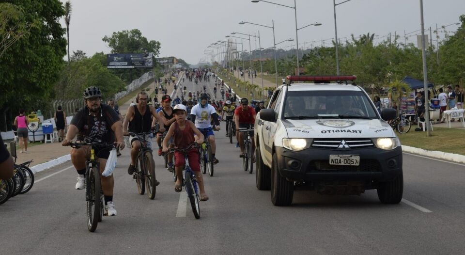 Sociedade adere ao Passeio Ciclístico do Detran em prol de um trânsito mais seguro