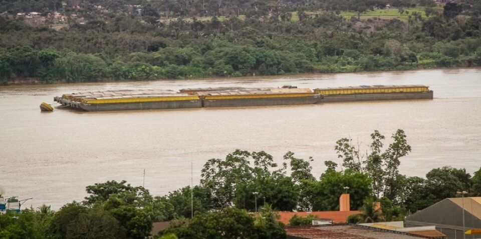 Estiagem dificulta navegação e governo planeja estratégias para aumentar a exportação em Rondônia