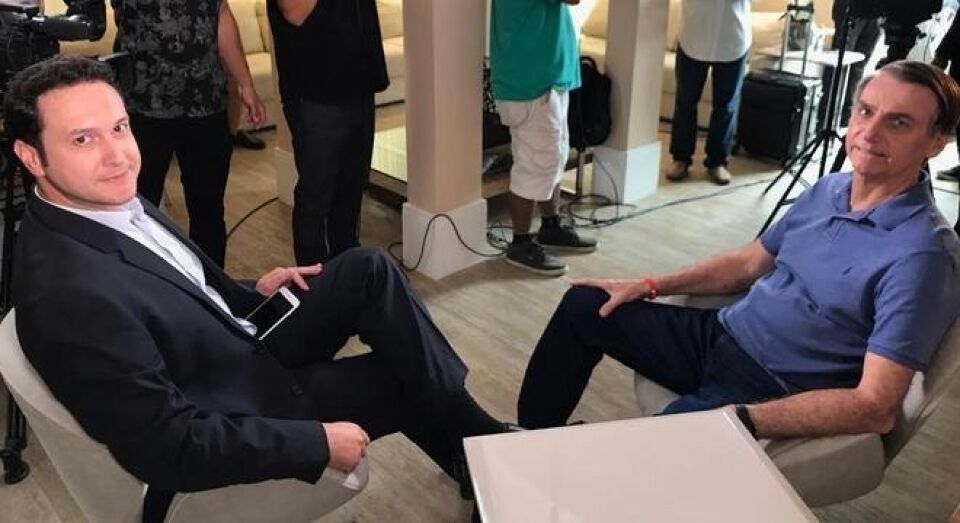 Bolsonaro concede entrevista exclusiva ao Jornal da Record