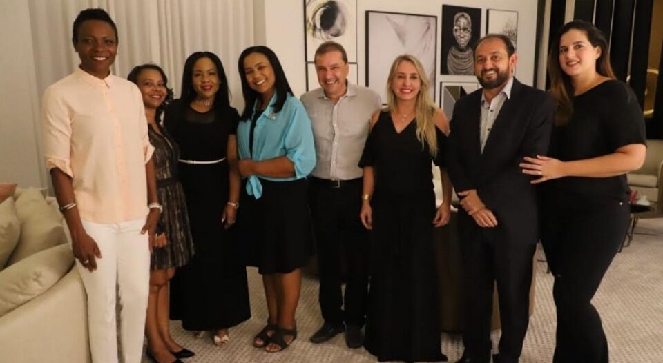 Prefeito Hildon Chaves recebe visita da embaixadora de Barbados no Brasil