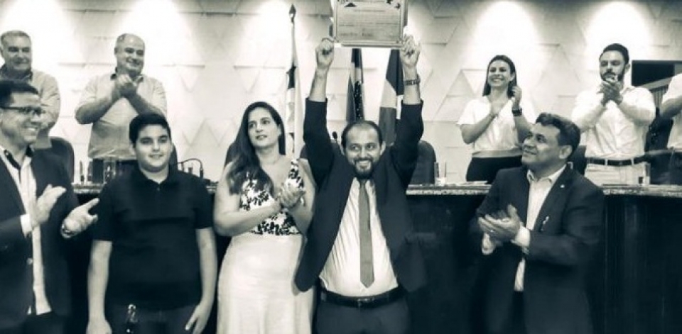 Laerte Gomes é agora Cidadão de Ji-Paraná