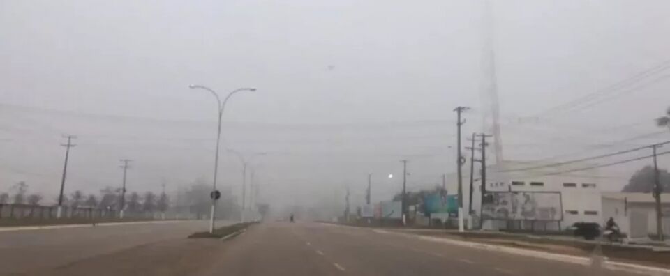 Densa neblina atrasa voo no aeroporto de Porto Velho nesta segunda, 23