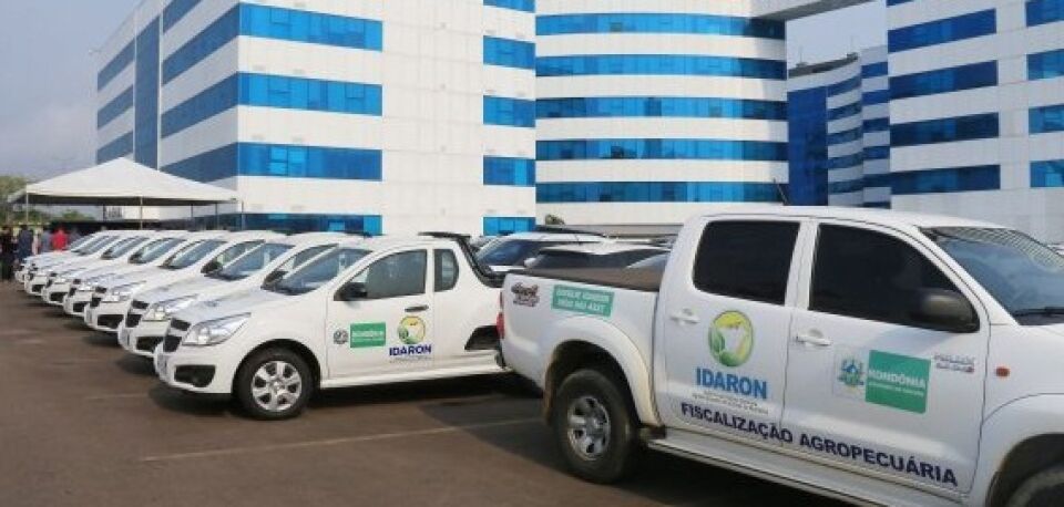 Carros e equipamentos entregues à Idaron complementam investimento superior a R$ 20 milhões este ano no setor