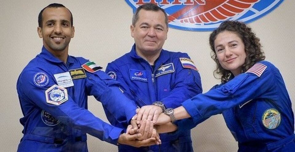 Nasa transmite ao vivo o envio de três astronautas à Estação Espacial