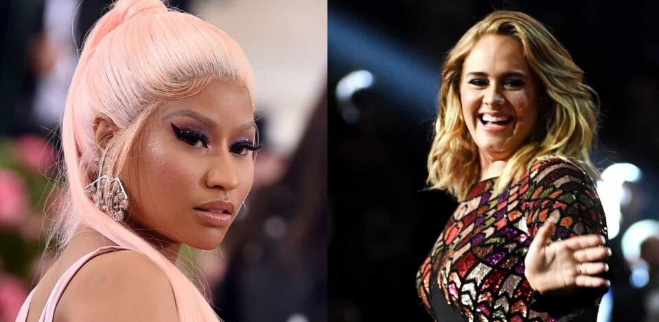 Surpresa! Nicki Minaj e Adele juntam-se para "música épica"