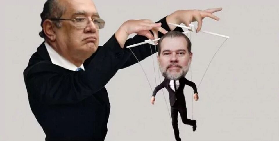 Dias Toffoli, a marionete de Gilmar Mendes, e os detalhes dessa relação sinistra