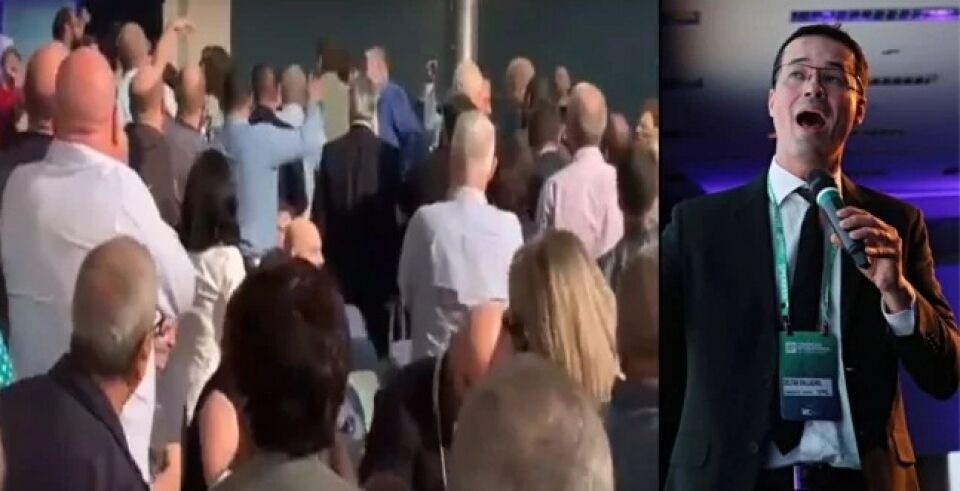 VÍDEO: Petistas tentam conturbar palestra de Deltan e são expulsos pela plateia